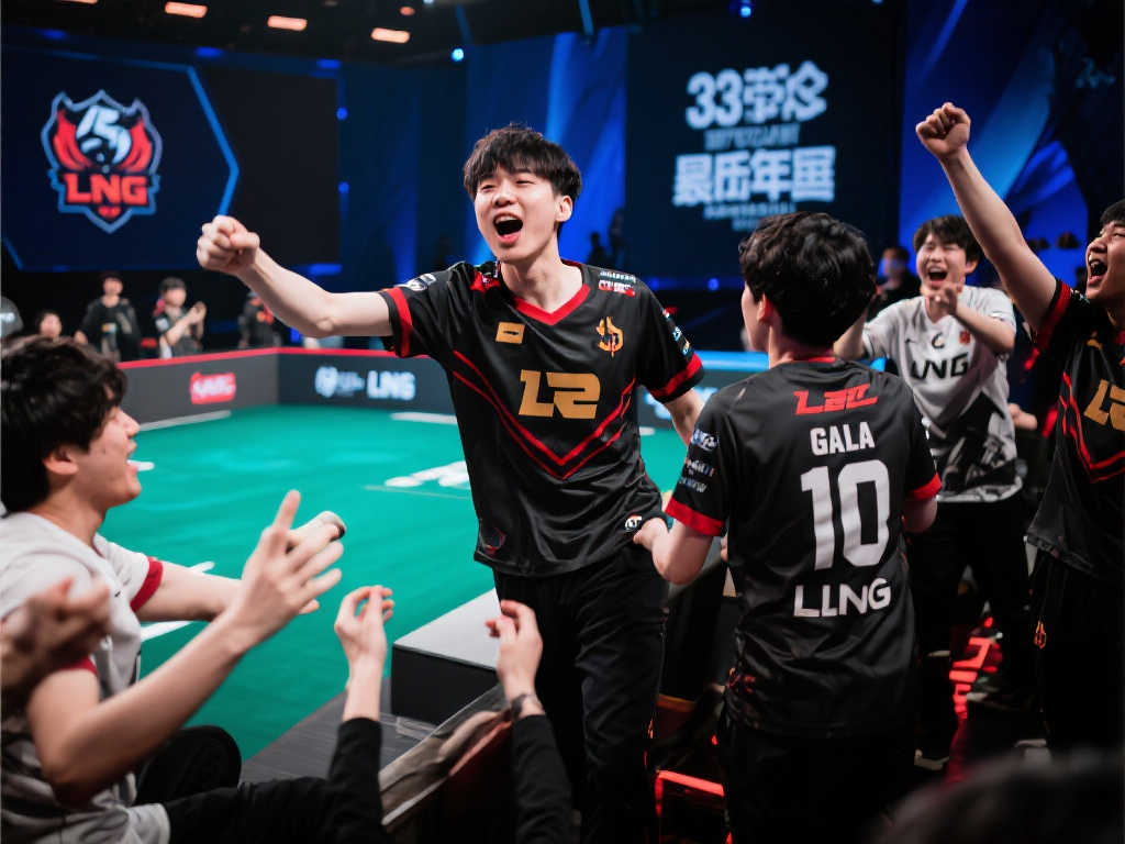 LNG战队晋级英雄联盟全球总决赛八强